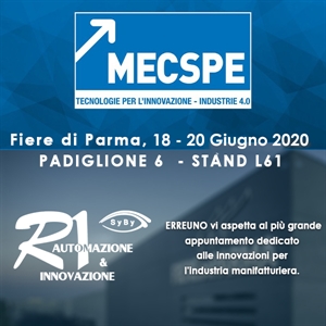 MECSPE - POSTICIPAZIONE AL 2022 CAUSA COVID